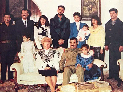 Саддам Ҳусайн оиласи.